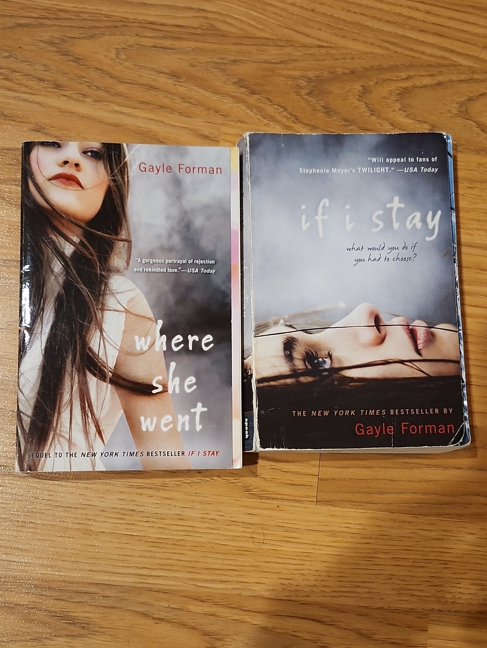 If I Stay Book Series-Set of 2 for $6!